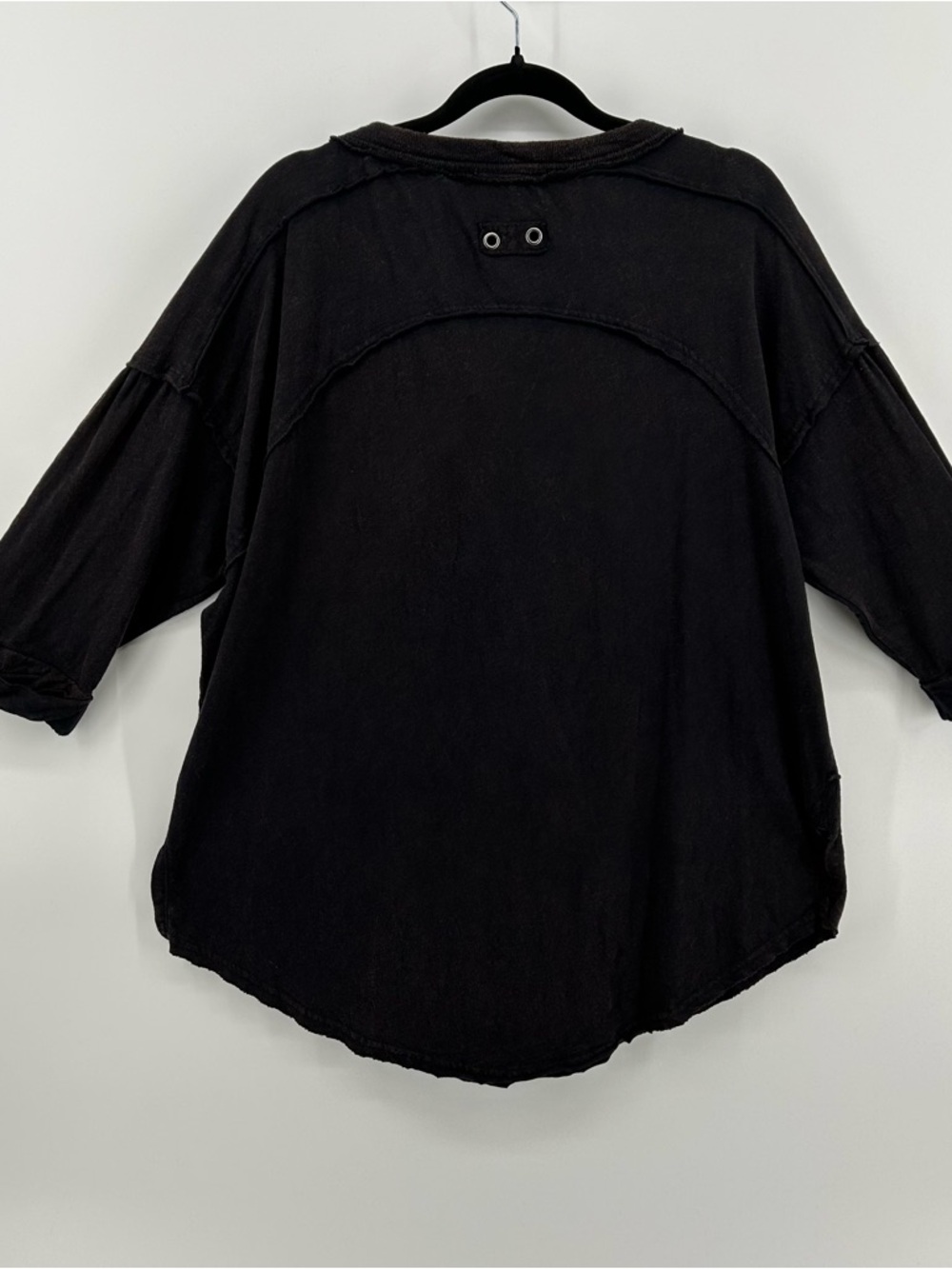We the Free Redone tee in distressed black - Picture 6 of 13